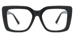 Maynard Black Rectangle Glasses1