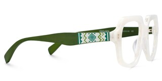 Faubion Geometric Black Glasses4