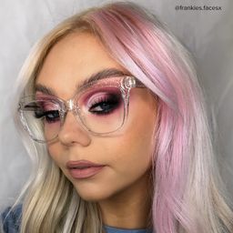 Santiago Cateye Clear Glasses6