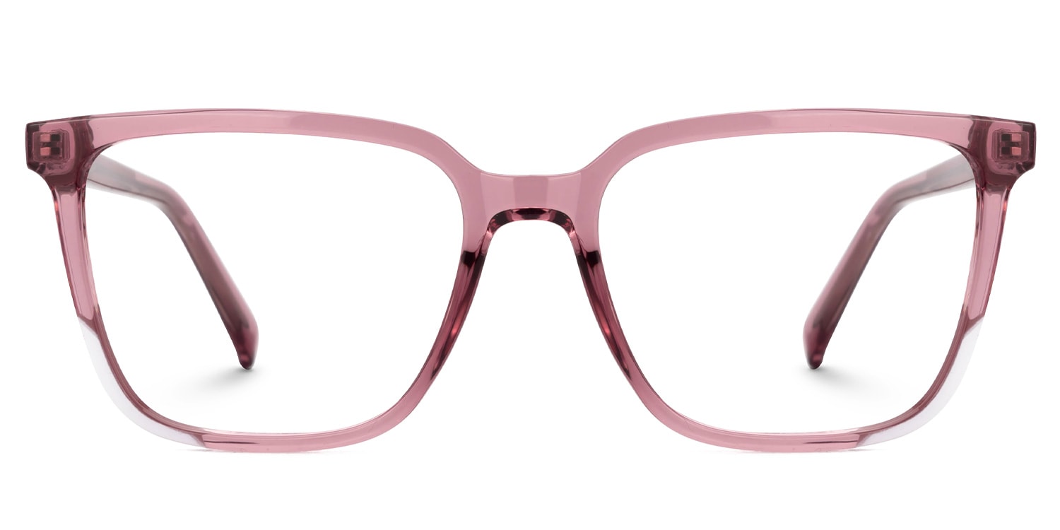 Krissy Square Pink Glasses0