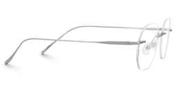 Aselie Rectangle Silver Glasses2