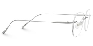 Aselie Rectangle Silver Glasses2