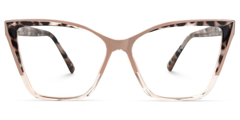 Adalis Cateye Beige Glasses
