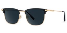 Barrett Browline Gold Sunglasses2