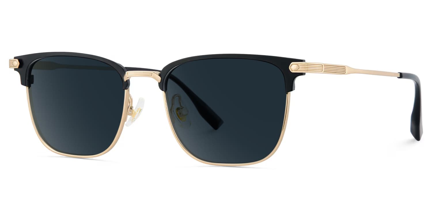 Barrett Browline Gold Sunglasses2