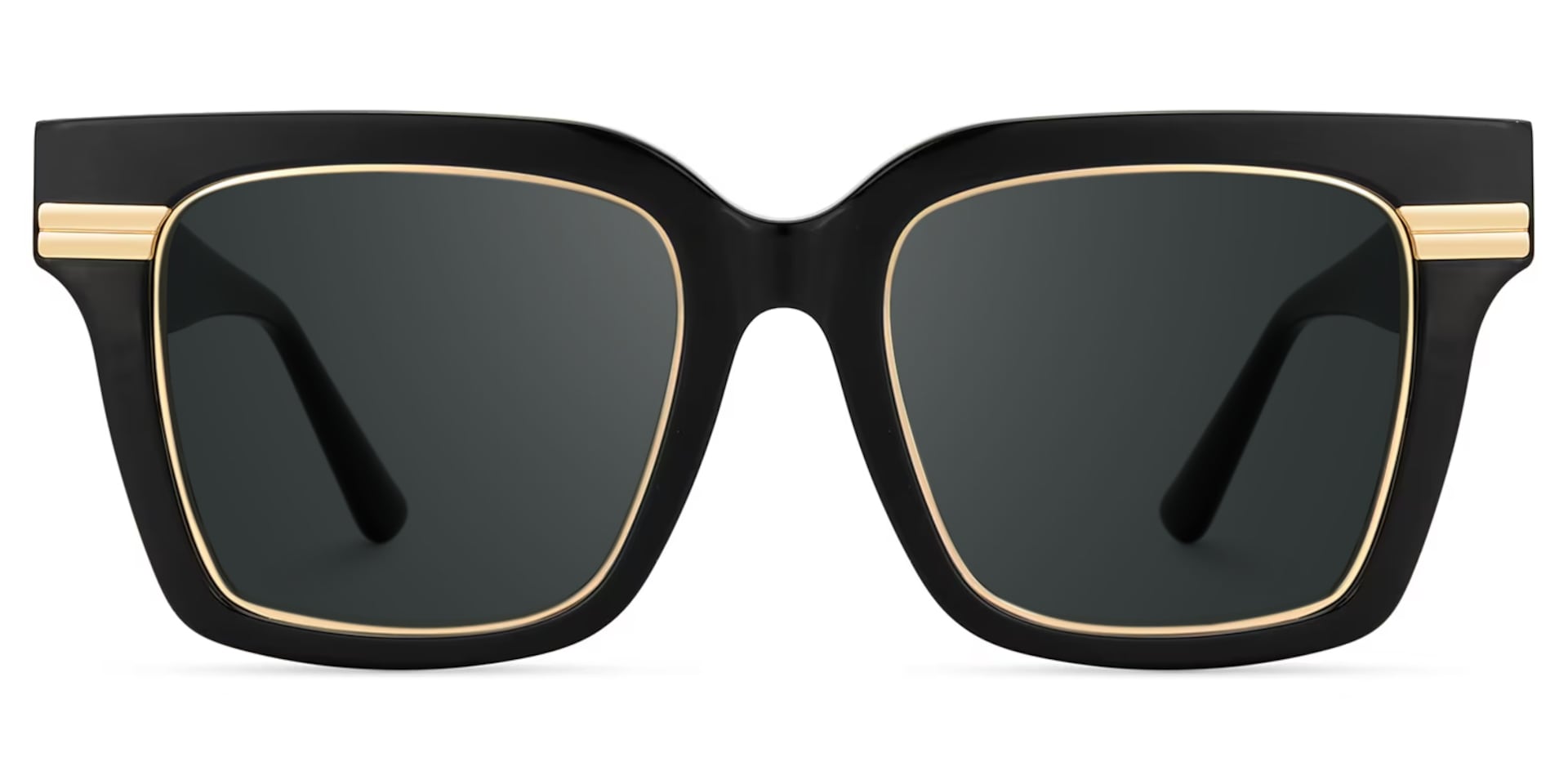 Taylor Square Black Color Frame Sunglasses for females | Zeelool0