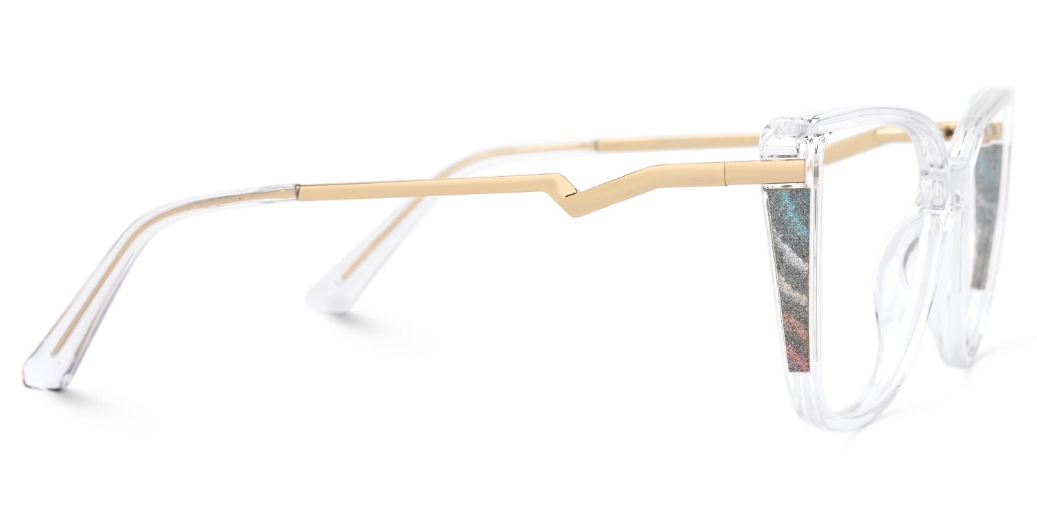 Spring hinges Celisa Eyeglasses, Celisa Black Glasses -Zeelool2