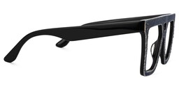 Rubin Square Black Glasses2