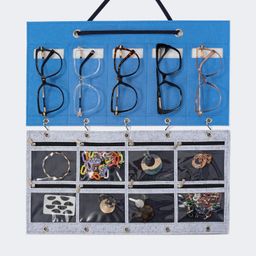 Practical Gray Glasses Hanging Bags0