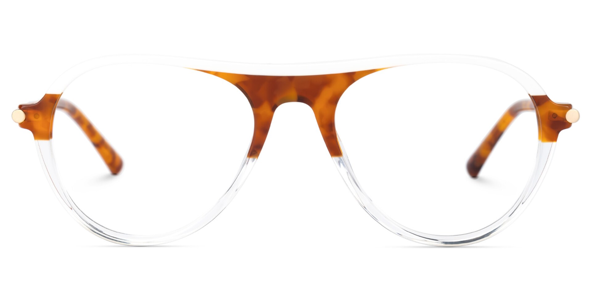 Cisse Brown Thin Frame Eyeglasses | Zeelool Optical0