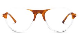 Cisse Aviator Brown Glasses0