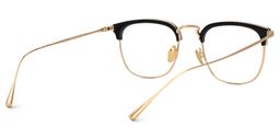 Caton Browline Black Glasses3