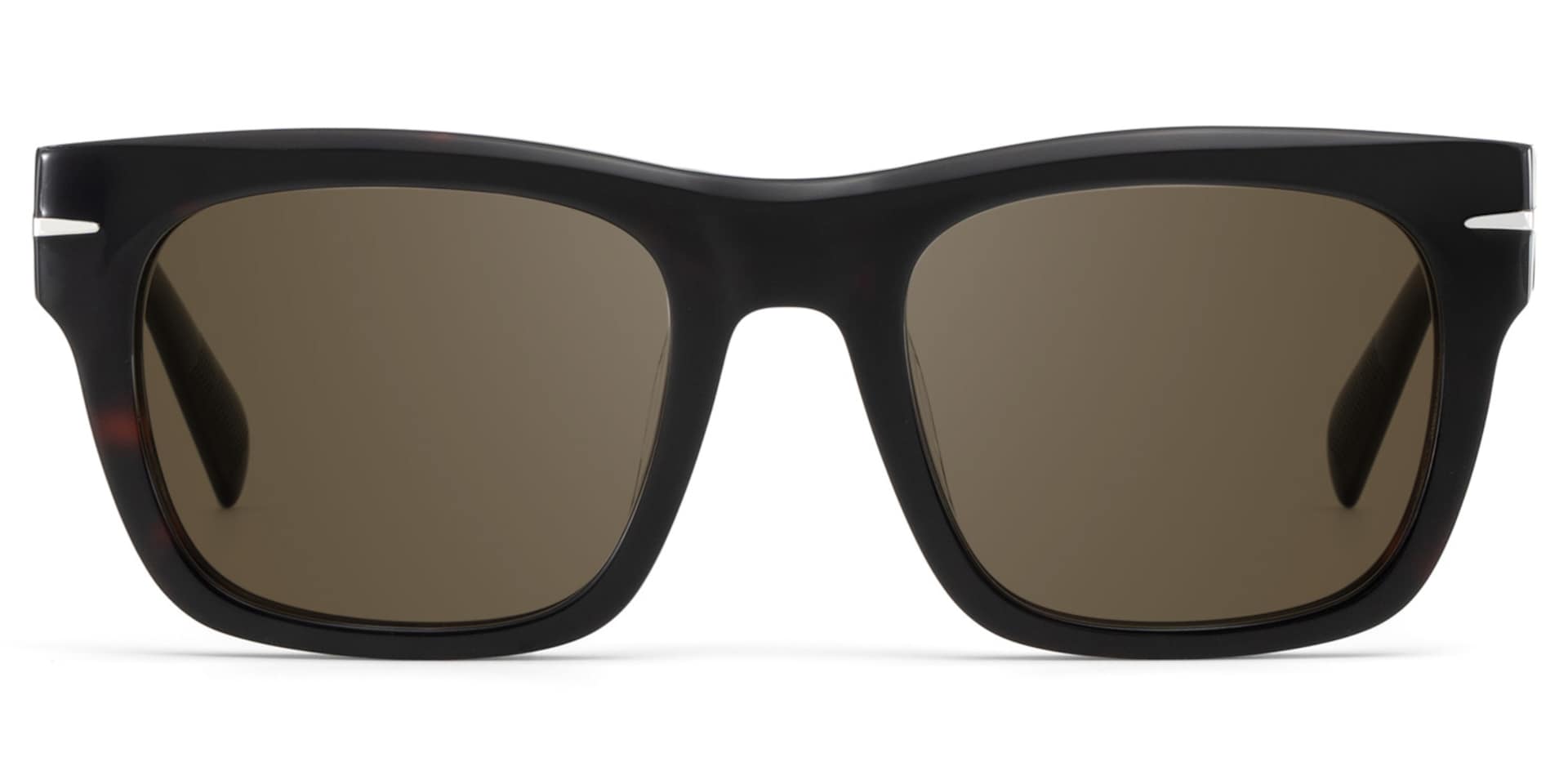 Renzo Rectangle Polarized Sunglasses in Acetate Material0