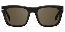 Renzo Rectangle Tortoise Polarized Sunglasses0