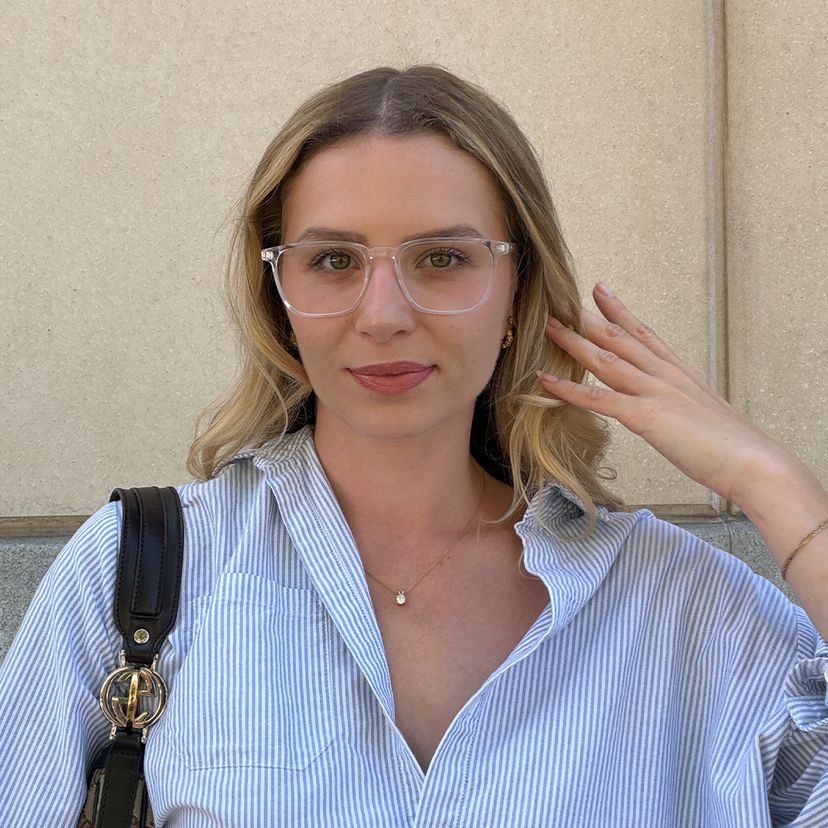 Martinez Square Clear Glasses