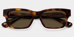 The Classic Tortoise Rectangle Glasses2