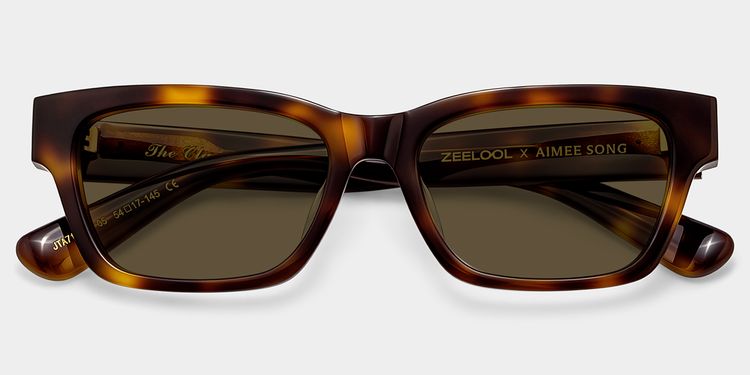 The Classic Tortoise Rectangle Glasses