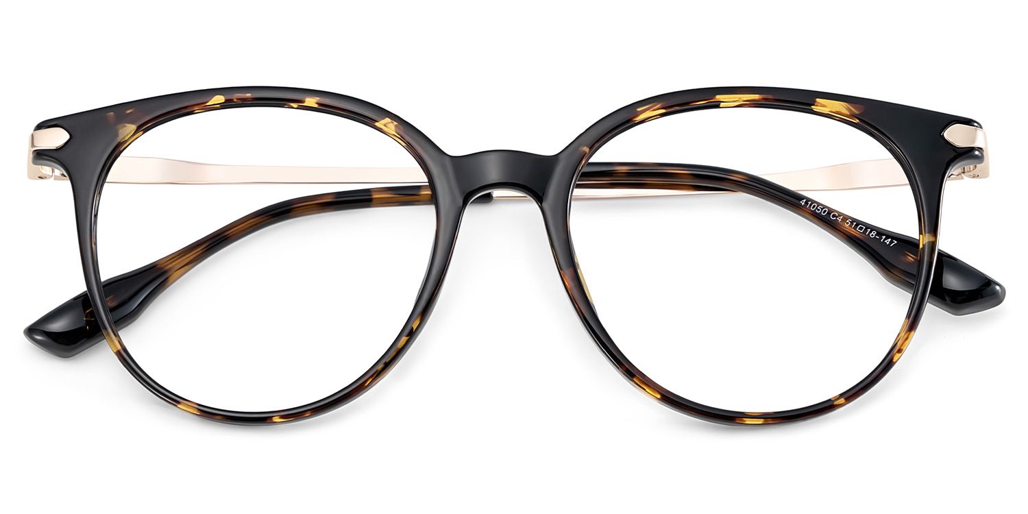 Mila Round Tortoise Frame Eyeglasses for Woman| ZEELOOL2