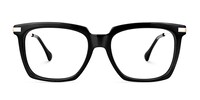 Lythle Rectangle Black Glasses0