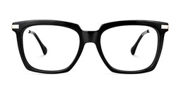 Lythle Rectangle Black Glasses0
