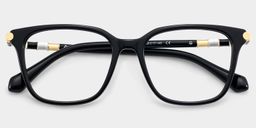 Delilah Square Black Glasses6