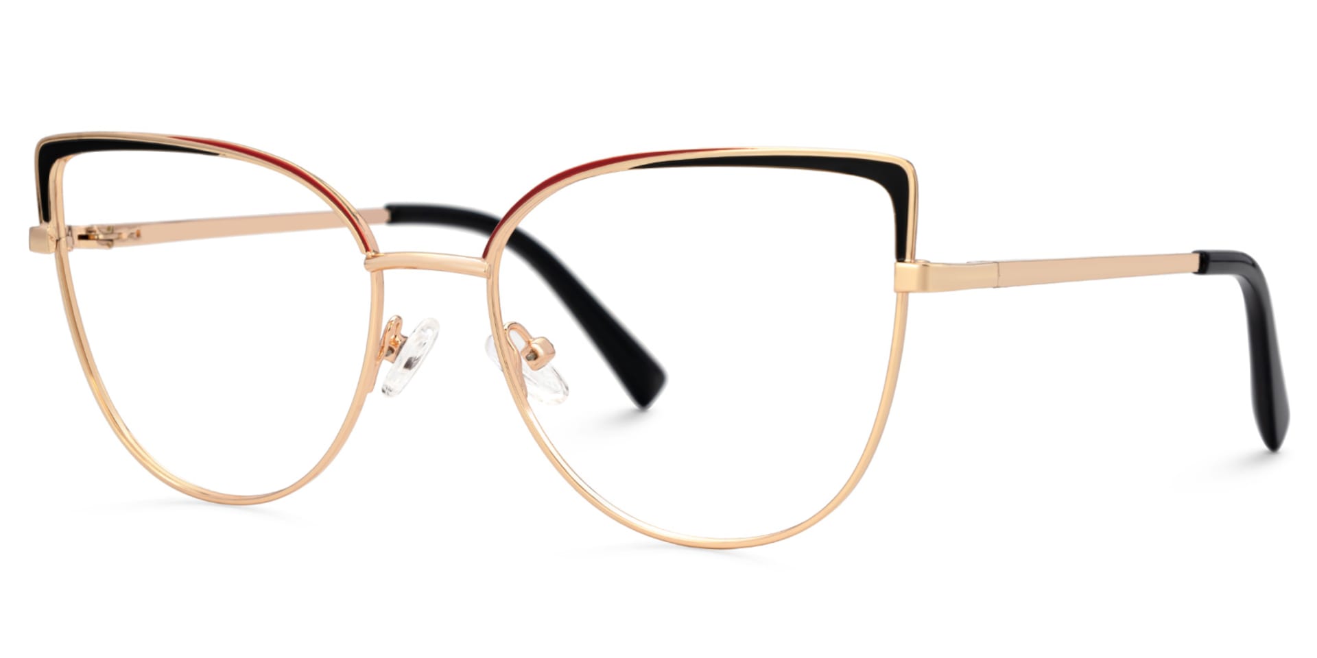 Harold Two-Tone Cateye Glasses on Sale | Zeelool1