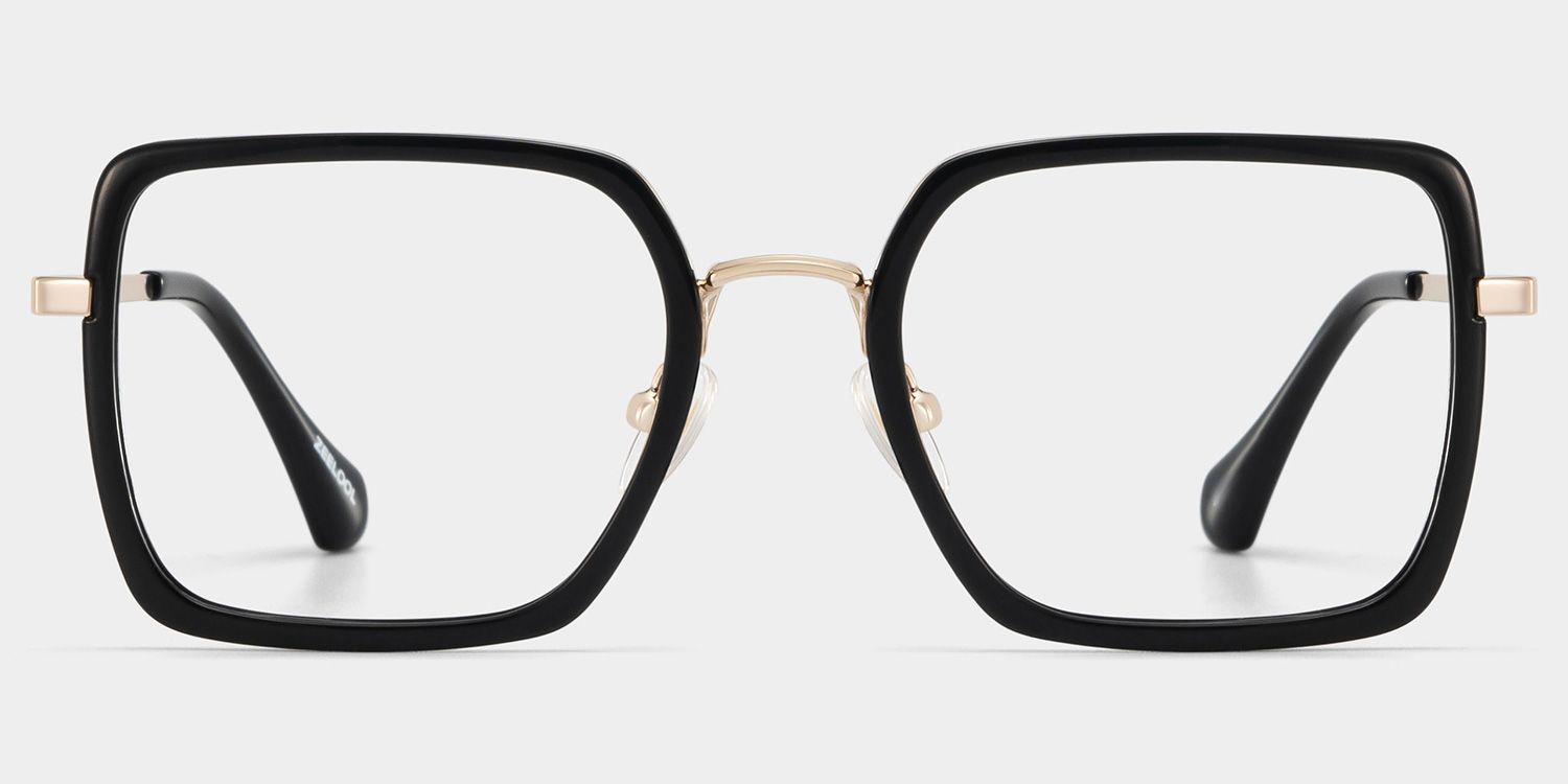 Shane Black Frame Glasses with Square Frame Online | ZEELOOL1
