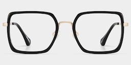 Shane Square Black Glasses1