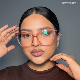 Hilary Butterfly Pink Glasses7