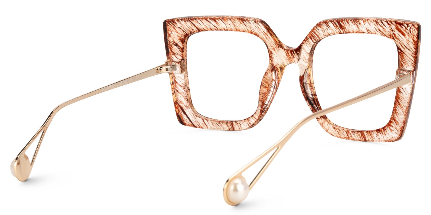 20-60代 人気ファッションブランド Qatar Design Frame Eyeglasses -Zeelool Glasses 果菜