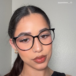 Chanty Round Black Glasses5