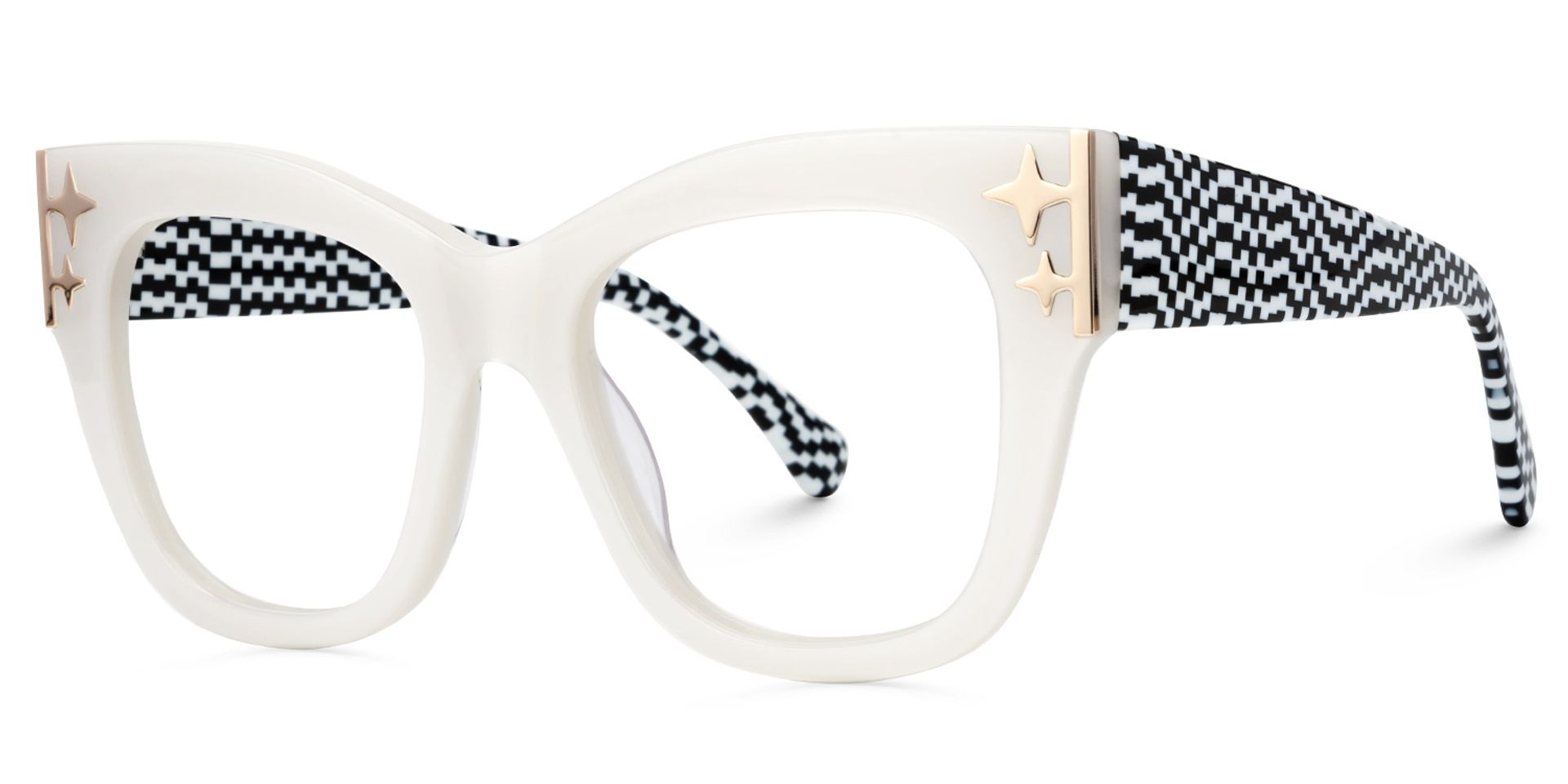 Designer Minfia White Eyeglasses and prescription Glasses1