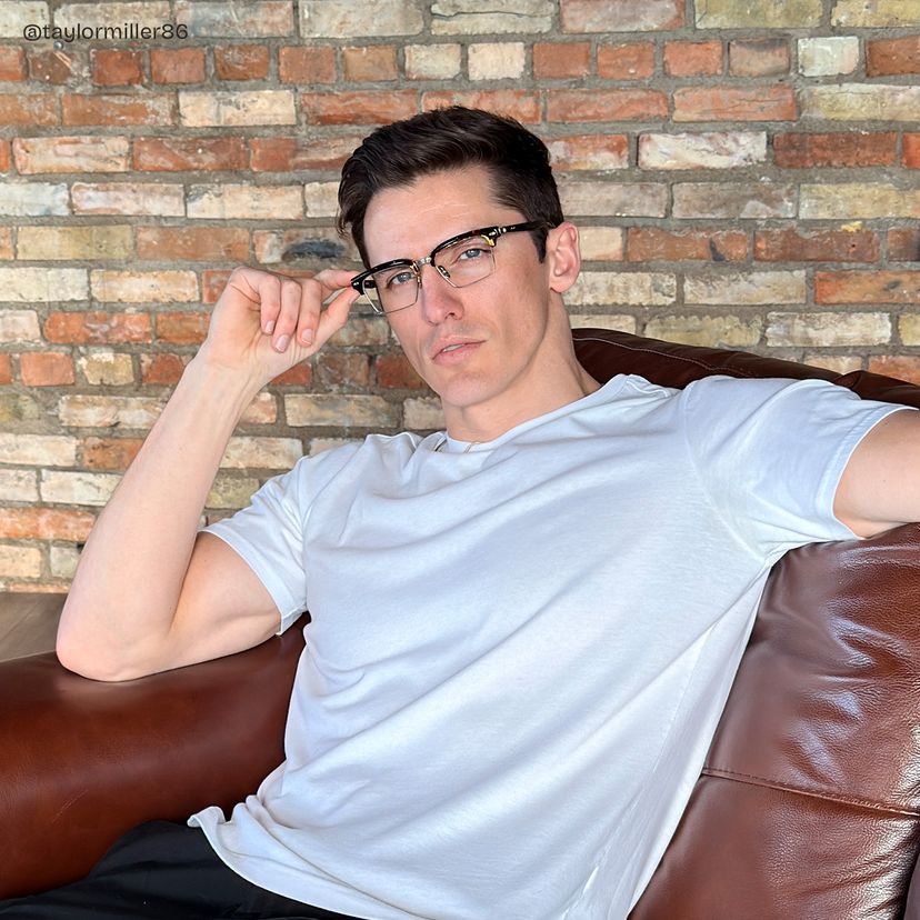 Landon Tortoise Browline Glasses