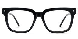Tonita Rectangle Black Glasses1