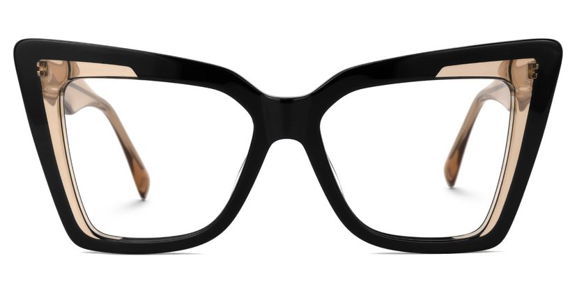 Brooklyn Black Cat eye Glasses