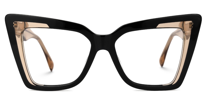 Brooklyn Cateye Black Glasses