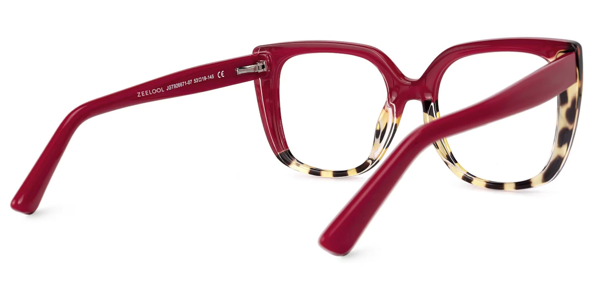 Square Carrero Two-Tone Eyeglasses and Glasses Frames4