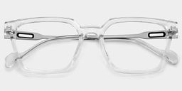 Mabel Square Clear Glasses2