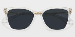 Westley Clear Butterfly Sunglasses1