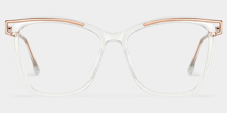 Krystle Square Clear Glasses