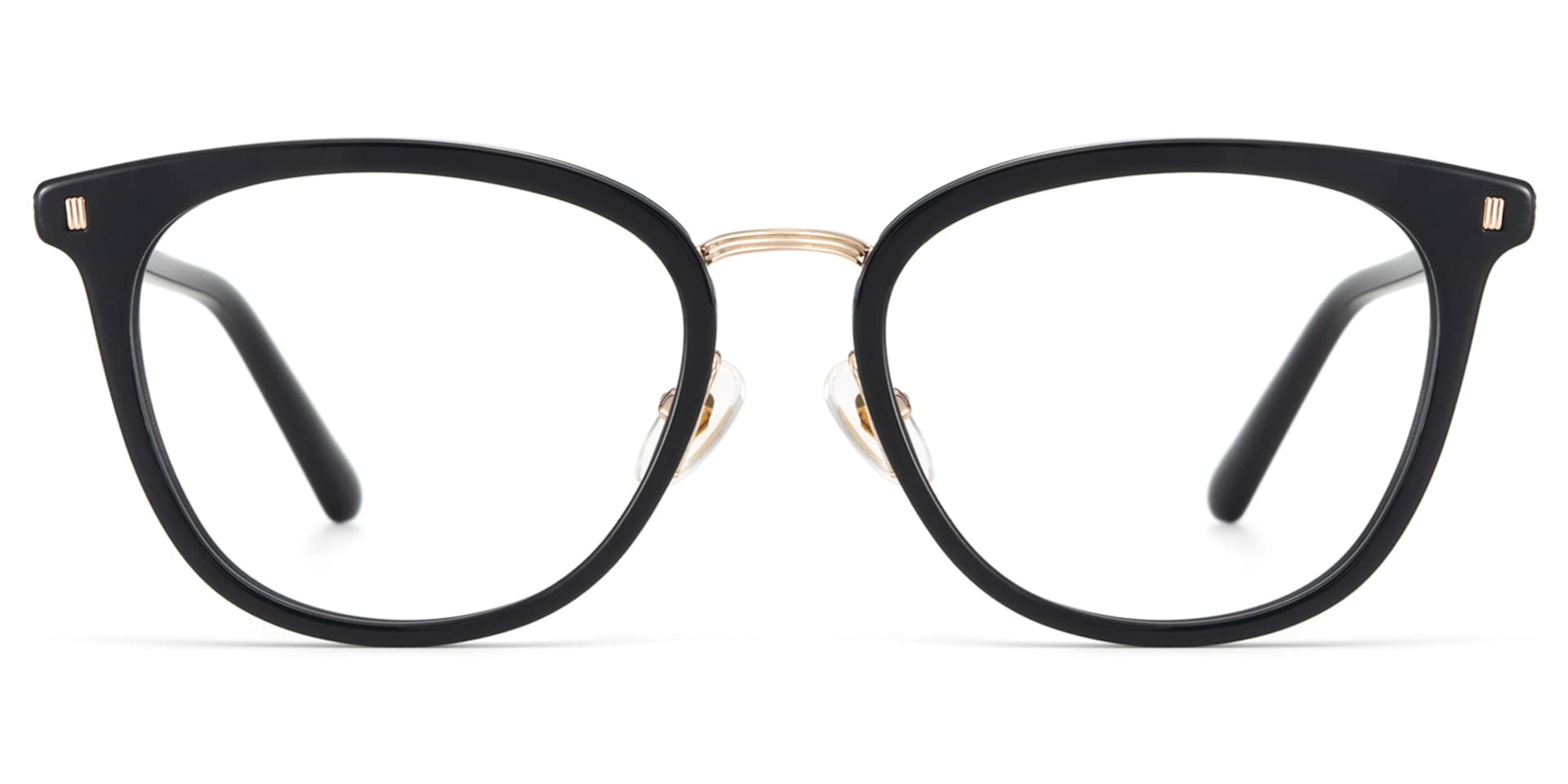 Caden Eyeglasses in Round Black Frame | Zeelool4