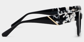 Skylar Butterfly Black Glasses6