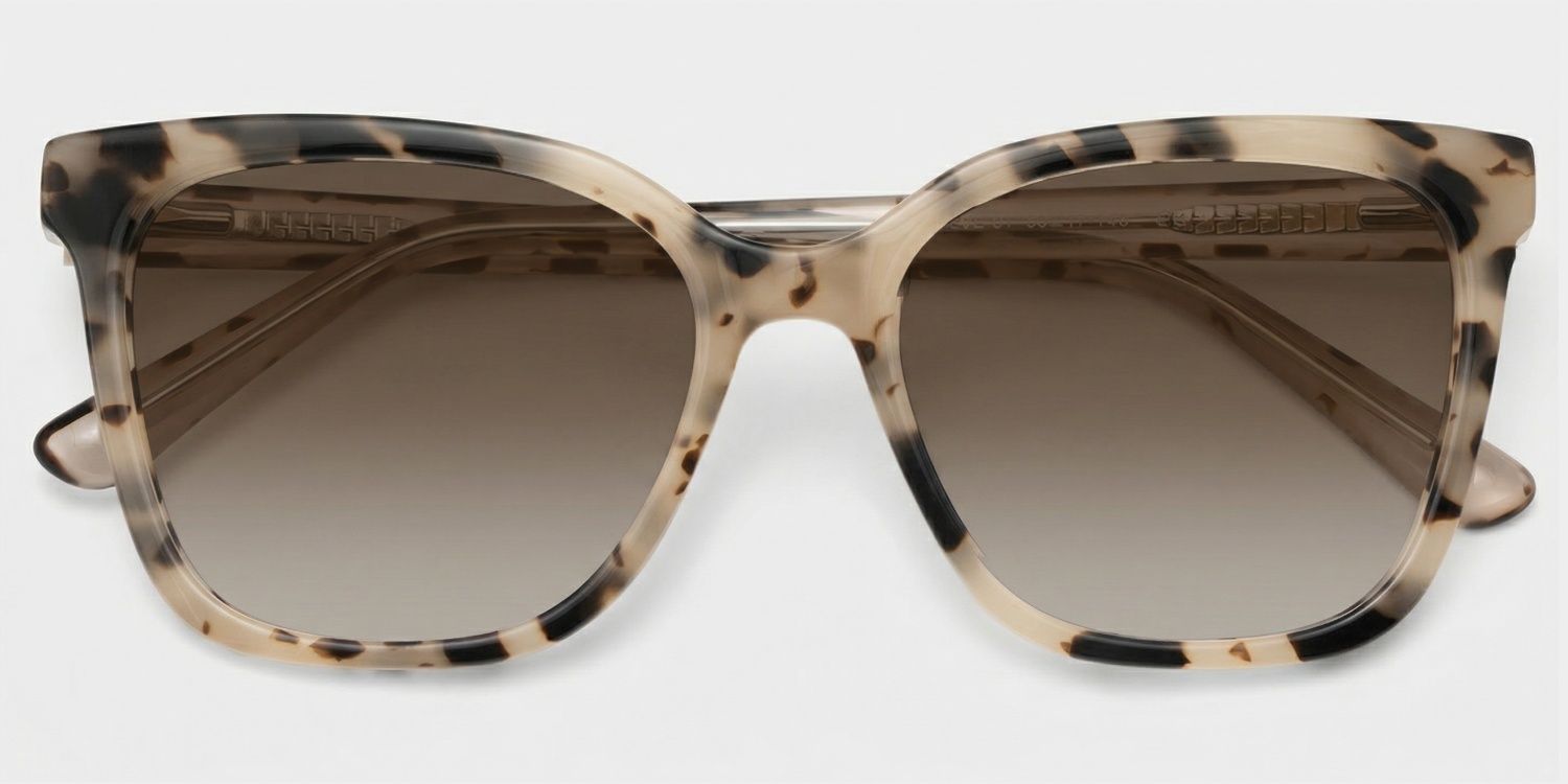 オサジ Sage Tortoise Rectangle Polarized Sunglasses for Driving | ZEELOOL