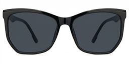 Libby Geometric Black Glasses0