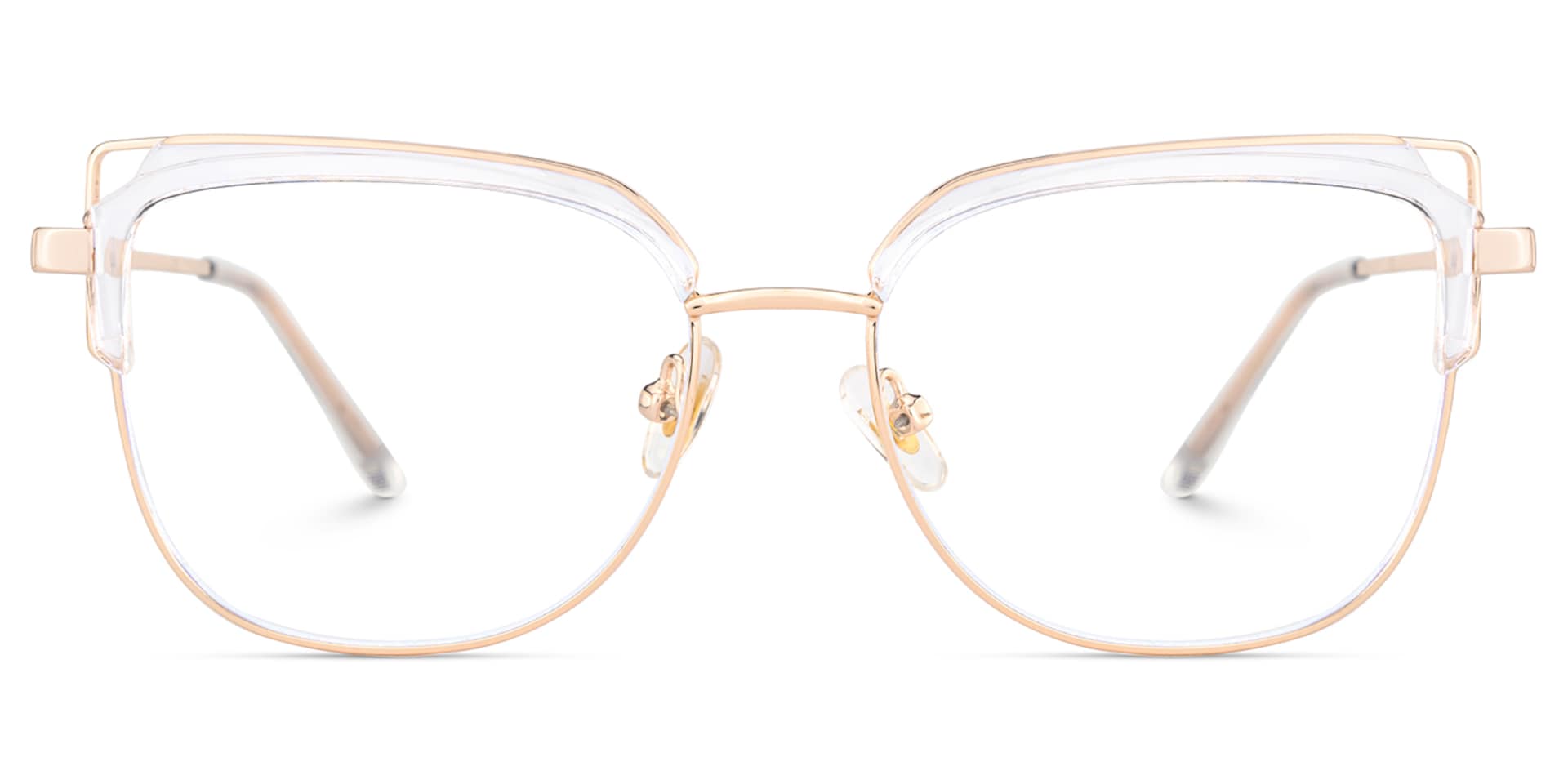 Samson Crystal Square Glasses With Adjustable Nose Pads Design1