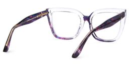 Mirta Square Purple Glasses3
