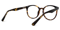Jumesha Round Tortoise Glasses3