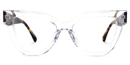 Shaka Cateye Clear Glasses0