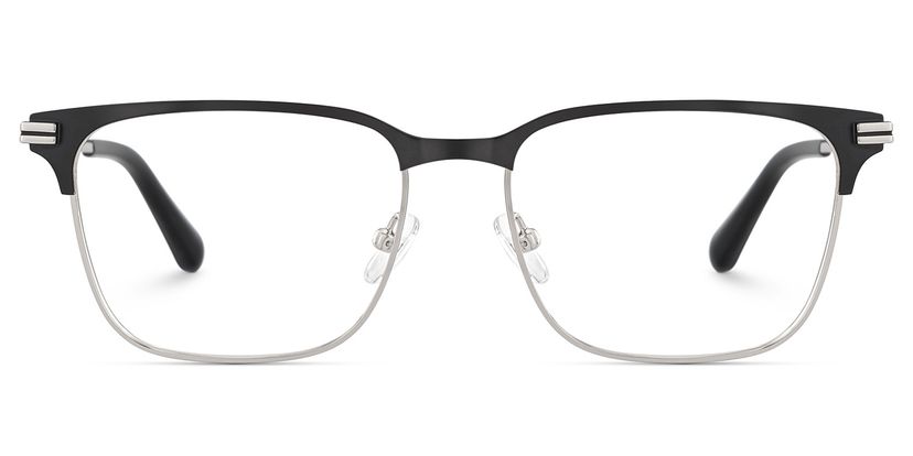 Marshall Rectangle Grey Silver Glasses