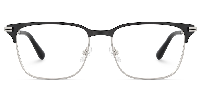 Marshall Rectangle Grey Silver Glasses
